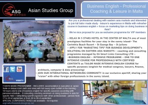 business coaching malta sept 2013